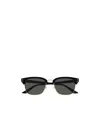 Gucci Gg1897sk Linea Institutional Logo 001 Black Grey Sunglasses In Black