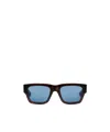 Gucci Rectangular Frame Sunglasses In Blue