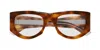 Gucci Rectangular Frame Sunglasses In Brown