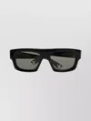 Gucci Rectangular Frame Sunglasses Dark Lenses In Black