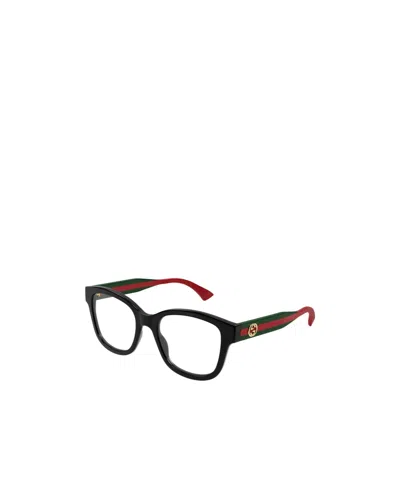 GUCCI GUCCI EYEWEAR SQUARE FRAME GLASSES