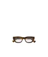 Gucci Rectangular Glasses In Brown
