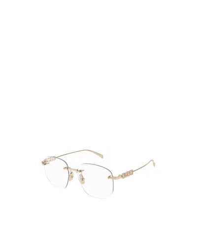 Gucci Rectangular Glasses In White