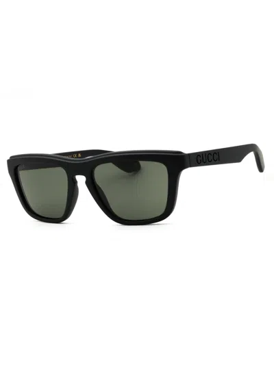 Gucci Rectangular Men's Sunglasses In Black