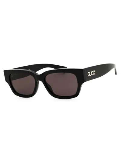 Gucci Rectangular Men's Sunglasses In Black