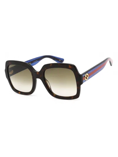 Gucci Rectangular Men's Sunglasses - Gg0036sn In Multi