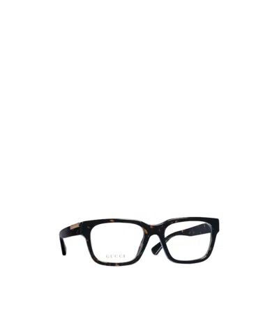 Gucci Rectangular Optical Frame In Black