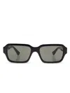 Gucci Acetate Frame Sunglasses With Curved Tips