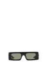 Gucci Rectangle Frame Sunglasses In Black