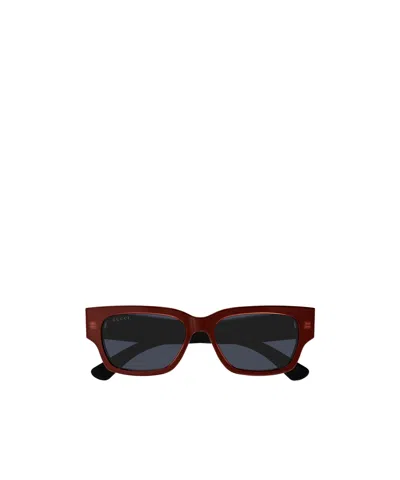 GUCCI RECTANGLE-FRAME SUNGLASSES
