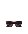 Gucci Rectangular Sunglasses In Brown