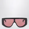 Gucci Women Rectangular Shape Sunglasses In Black