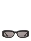 Gucci Rectangular Sunglasses In Black