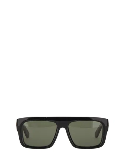 Gucci Rectangle-frame Sunglasses In Black