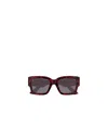 Gucci Rectangular Sunglasses In Black