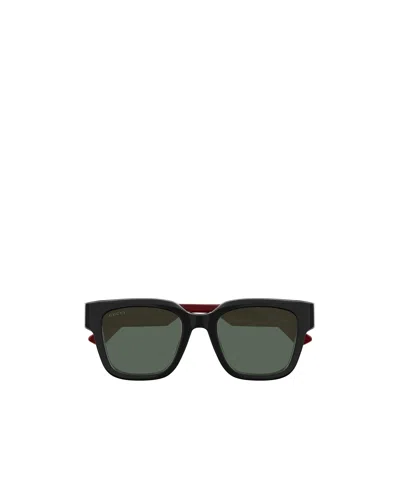 GUCCI GUCCI EYEWEAR SQUARE FRAME SUNGLASSES