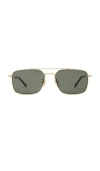 Gucci Rectangular Sunglasses In Green