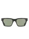 Gucci Women Rectangular Sunglasses In Green