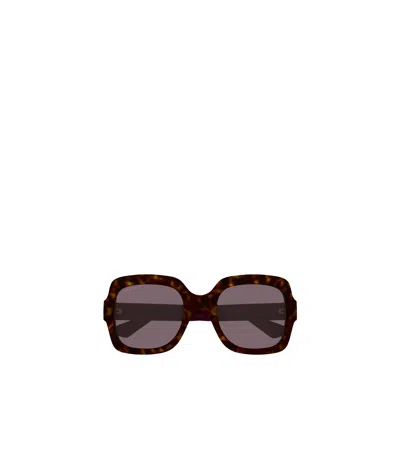 GUCCI GUCCI EYEWEAR RECTANGLE FRAME SUNGLASSES