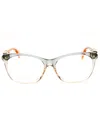 Gucci Rectangular Women's Eyeglasses - Chic Acetate Frame In Gray