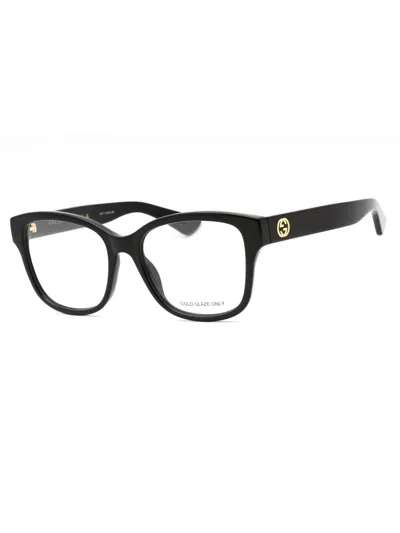 Gucci Rectangular Women's Eyeglasses - Gg1340o Style In Black