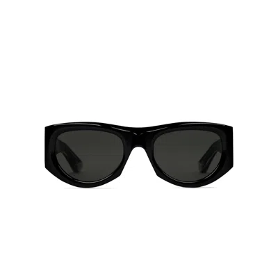 Gucci Rectangular-frame Sunglasses In Black