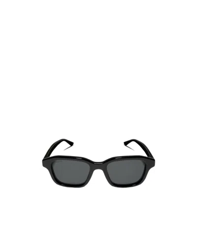 Gucci Rectangular-frame Sunglasses In Black