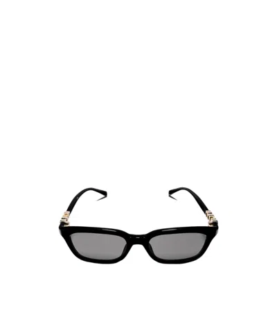 Gucci Rectangular-frame Sunglasses In Black