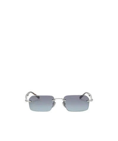 Gucci Rectangular-frame Sunglasses In Blue