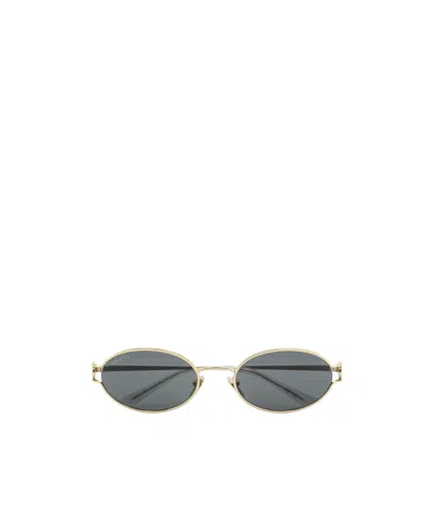 Gucci Rectangular-frame Sunglasses In Gray