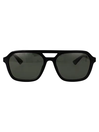 Gucci Recycled Acetate Sunglasses In Black