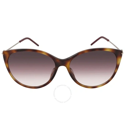 Gucci Red Cat Eye Ladies Sunglasses Gg1268s 002 58 In Red   /   Red.