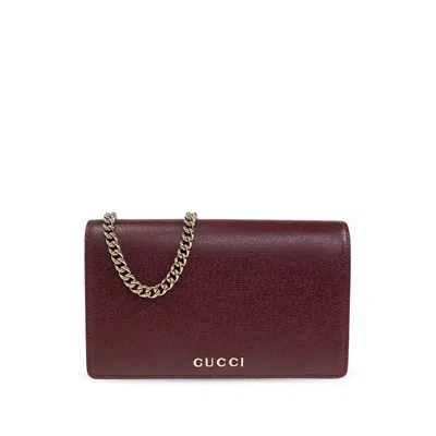 Gucci Red Clutch Bags Women