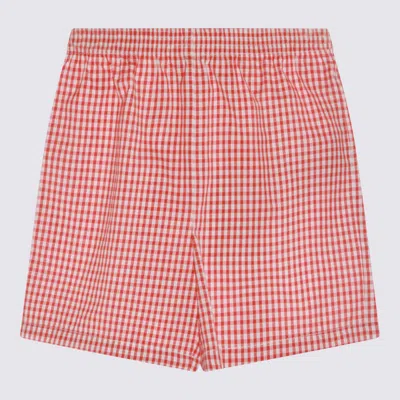 Gucci Kids' Red Cotton Shorts
