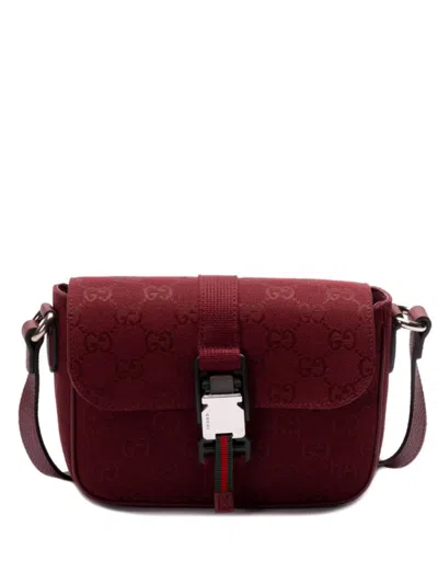 Gucci Gg Mini Shoulder Bag In Red