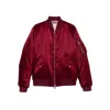 Gucci Men Heavy Nylon Canvas Blouson In Red