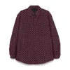 Gucci Blue Wool Blend Jackets In Purple