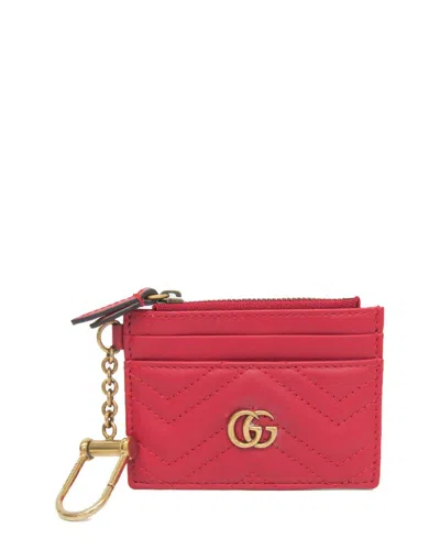 Gucci Red Leather Coin Purse (authentic Pre-loved)