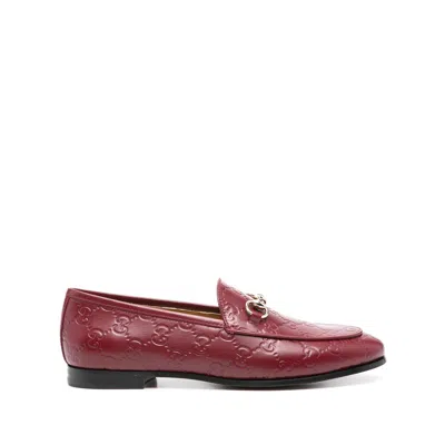 Gucci Red Loafers Women