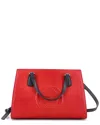 Gucci Red Sheep Leather Soho Convertible Top Handle Satchel Medium (authentic  Pre-loved) In Red