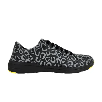 Pre-owned Gucci Reflex 'leopard - Black Reflective' | Grey | Men's Size 9.5