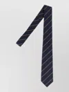 Gucci Regular Width Jacquard Tie Diagonal Stripes In Blue