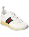 Gucci Motion Sneaker With Adjustable Ankle Strap In Multi