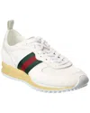 Gucci Motion Sneaker With Adjustable Ankle Strap In Multi