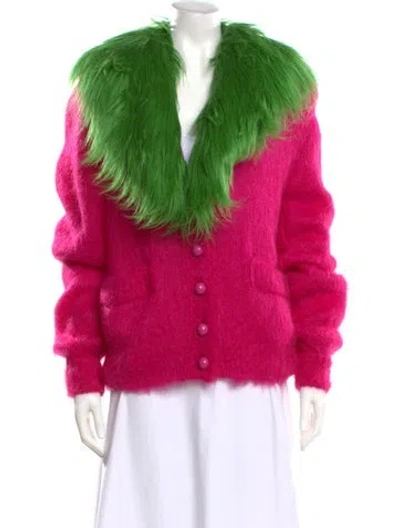 Pre-owned Gucci Resort Exclusive Mohair Sweater In Pink