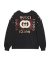 Gucci Retro Logo Sweater In Black