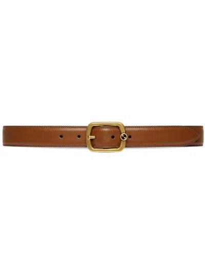 Gucci Reversible Beige Belt In Multi