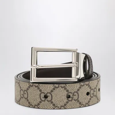 GUCCI GUCCI REVERSIBLE BEIGE BELT