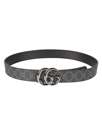 Gucci Reversible Belt In Black