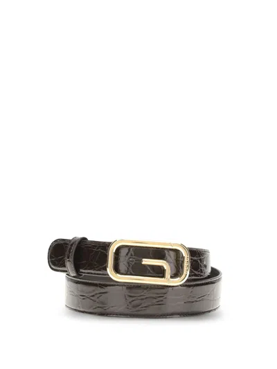 GUCCI REVERSIBLE BELT FEATURING A G SQUARE BUCKLE
